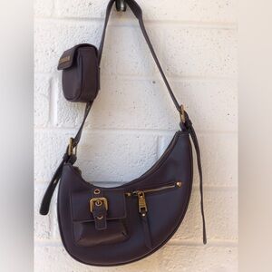 Steve Madden Dark Purple Shoulder Bag